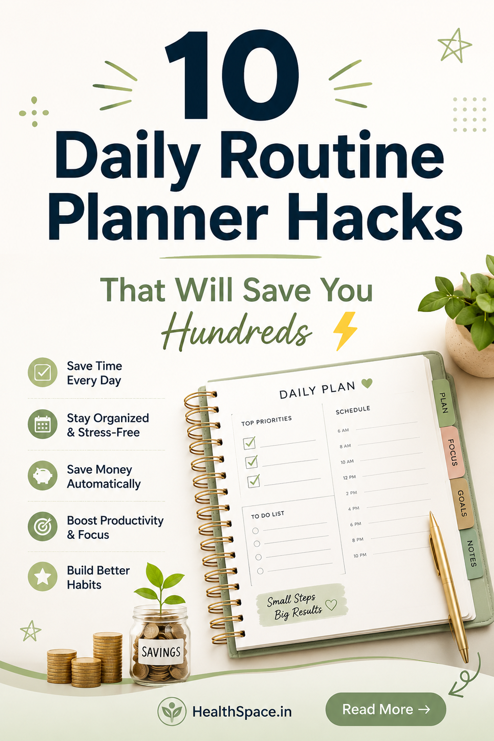 Daily Routine Planner Hacks